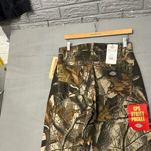 Dickies Mens Double Knee Hunting Jeans Realtree Camo Utility Pants 30x34 NWT
